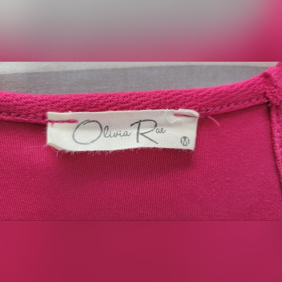 Hot Pink Summer Dress- Size M - Picture 3 of 5